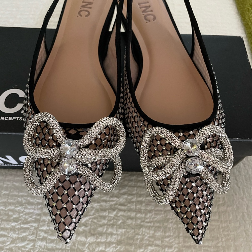 INC Brand from Macy’s Sparkling flats